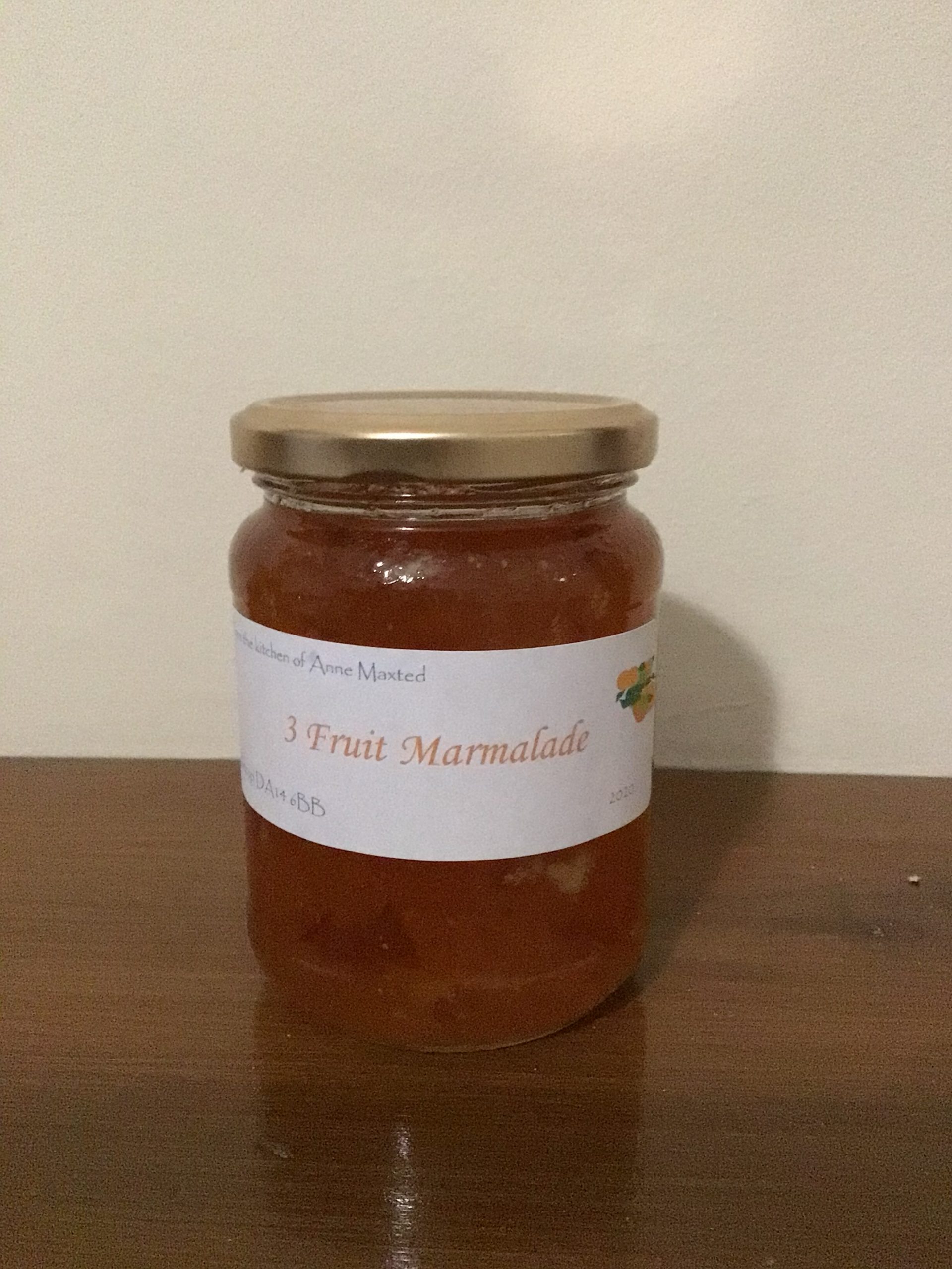 Three Fruit Marmalade